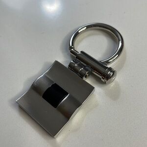 NWOT stainless steel keychain